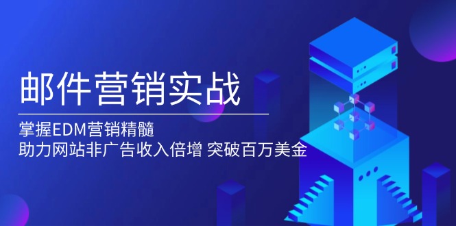 邮件营销实战，掌握EDM营销精髓，助力网站非广告收入倍增，突破百万美金_豪客资源库