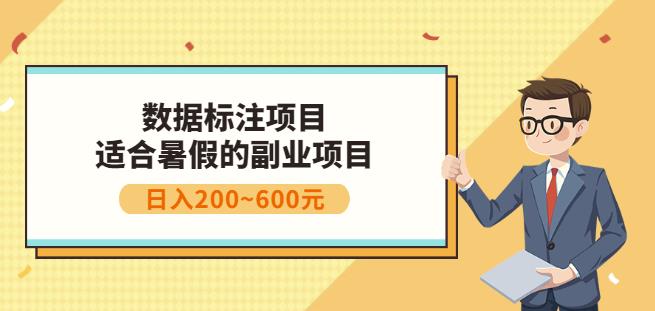 副业赚钱：人工智能数据标注项目，简单易上手，小白也能日入200+_豪客资源库