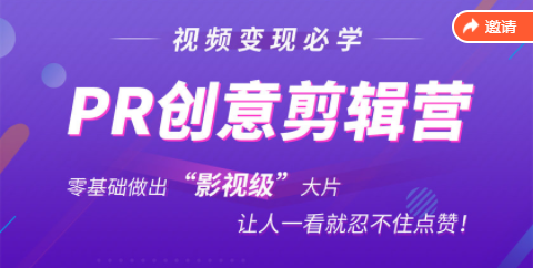 抖音赚钱必学的PR创意剪辑：零基础做出“影视级”大片，让人一看就忍不住为你点赞！_豪客资源库