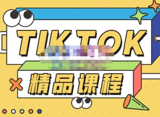 电商孵化中心·TikTok精品课程，教你玩转海外抖音，低成本创业，带您从0开始玩转TikTok_豪客资源库