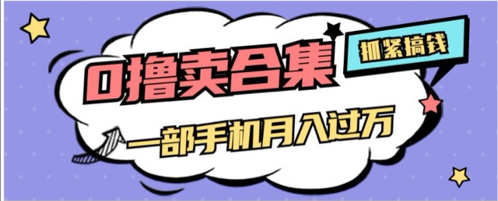 0撸项目月入过万，售卖全套ai工具合集，一单29.9元，一部手机即可【揭秘】_豪客资源库