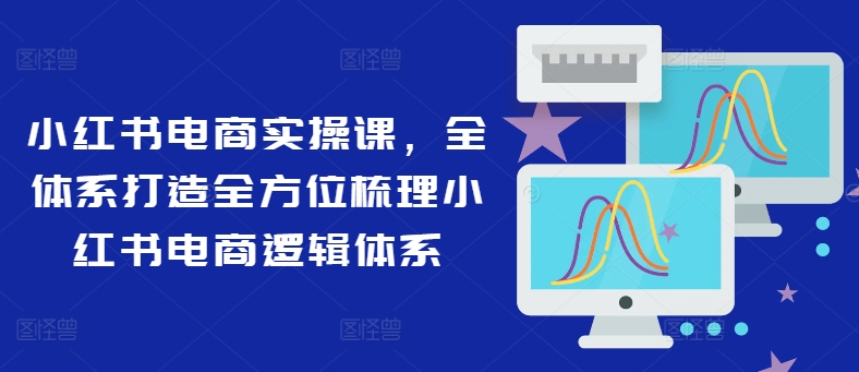 小红书电商实操课，全体系打造全方位梳理小红书电商逻辑体系_豪客资源库