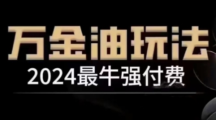 2024最牛强付费，万金油强付费玩法，干货满满，全程实操起飞_豪客资源库