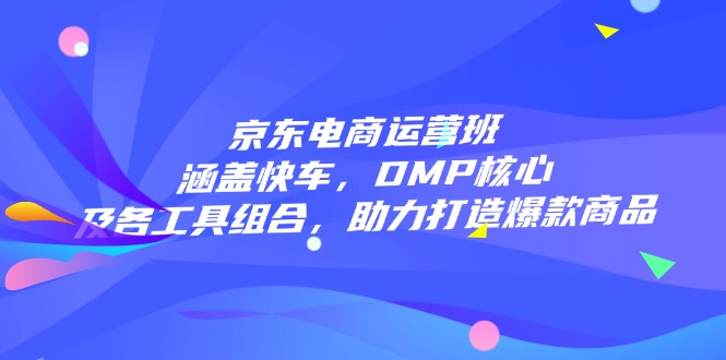 （14131期）京东电商运营班：涵盖快车，DMP核心及各工具组合，助力打造爆款商品_豪客资源创业项目网-豪客资源_豪客资源库