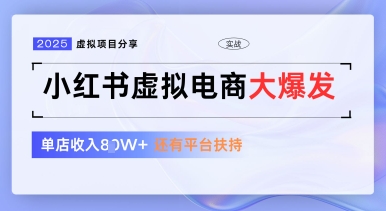 小红书虚拟电商项目，平台大力免费流量扶持，低门槛1拖3玩法——豪客资源创业项目网-豪客资源_豪客资源库