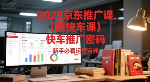 2025京东推广课（原快车课）解锁京东快车推广密码，新手必看运营宝典——豪客资源创业项目网-豪客资源_豪客资源库