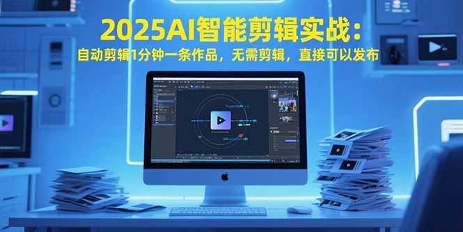 （15504期）2025AI智能剪辑实战：自动剪辑1分钟一条作品，无需剪辑，直接可以发布_豪客资源创业项目网-豪客资源_豪客资源库