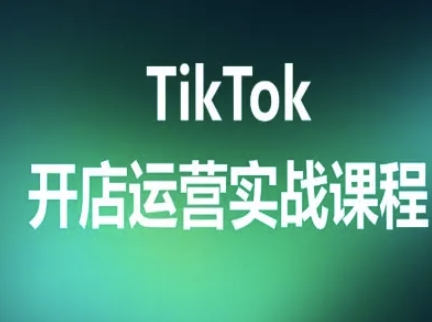 TikTok开店运营实战课程，TK跨境电商实操全流程——豪客资源创业项目网-豪客资源_豪客资源库