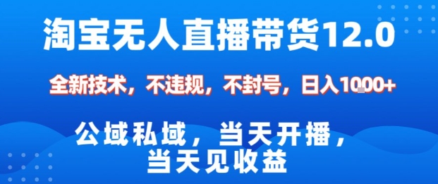 淘宝无人直播12.0，公域私域技术，不封号，不违规布局双十一流量风口，日入1k（独家技术）【揭秘】——豪客资源创业项目网-豪客资源_豪客资源库