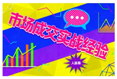 市场成交实战经验，从认知觉醒到实操落地，快速掌握市场开拓与成交核心能力——豪客资源创业项目网-豪客资源_豪客资源库