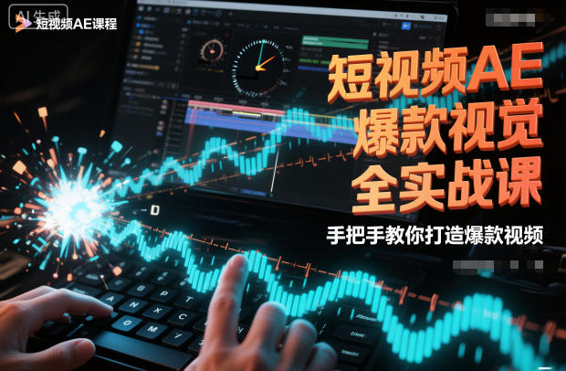 短视频AE爆款视觉全实战课，手把手教你打造爆款视频——豪客资源创业项目网-豪客资源_豪客资源库