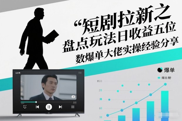 短剧拉新之盘点玩法日收益五位数爆单大佬实操经验分享——豪客资源创业项目网-豪客资源_豪客资源库