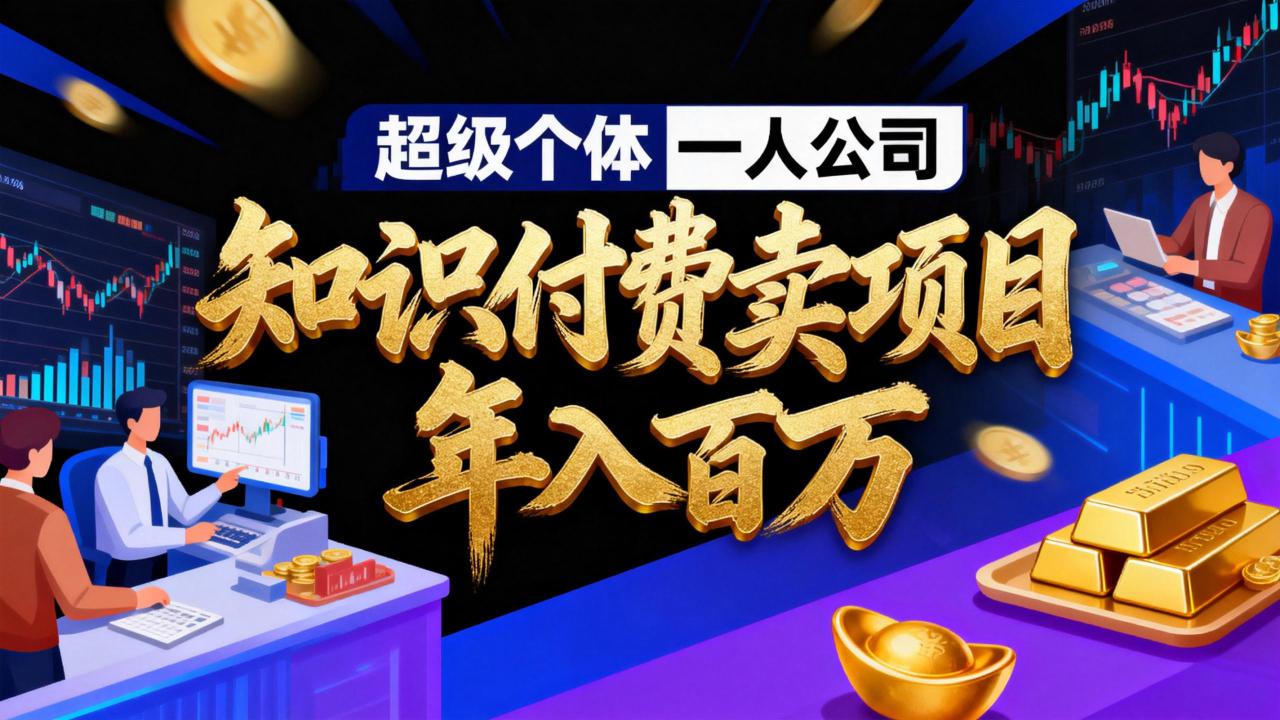 （17093期）2026年“超级个体一人公司”私域卖项目年入百万，个人IP-精准引流-项目包装-转化成交_豪客资源创业项目网-豪客资源_豪客资源库
