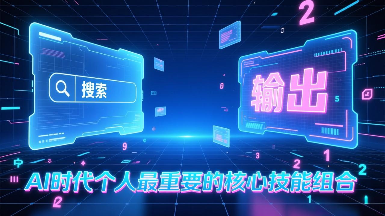 （17074期）付费文章：AI时代个人最重要的核心技能组合：“输出能力”和“搜索能力”_豪客资源创业项目网-豪客资源_豪客资源库