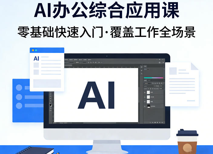 AI办公综合应用课，零基础快速入门，覆盖了工作中各种应用场景——豪客资源创业项目网-豪客资源_豪客资源库