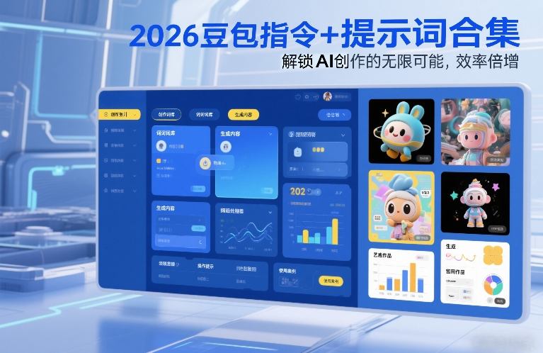 2026豆包指令+提示词合集，解锁AI创作的无限可能，效率倍增——豪客资源创业项目网-豪客资源_豪客资源库