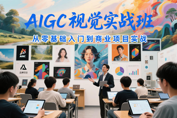 AIGC视觉实战班，从零基础入门到商业项目实战——豪客资源创业项目网-豪客资源_豪客资源库