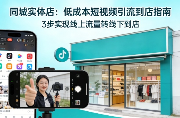 同城实体店，如何低成本把客户从短视频带到线下门店——豪客资源创业项目网-豪客资源_豪客资源库