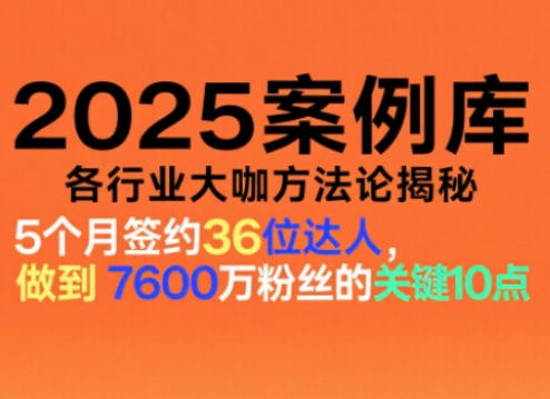 波波来了案例库，收录各行业大咖的方法论，各行业大咖方法论揭秘（更新2026年3月）——豪客资源创业项目网-豪客资源_豪客资源库