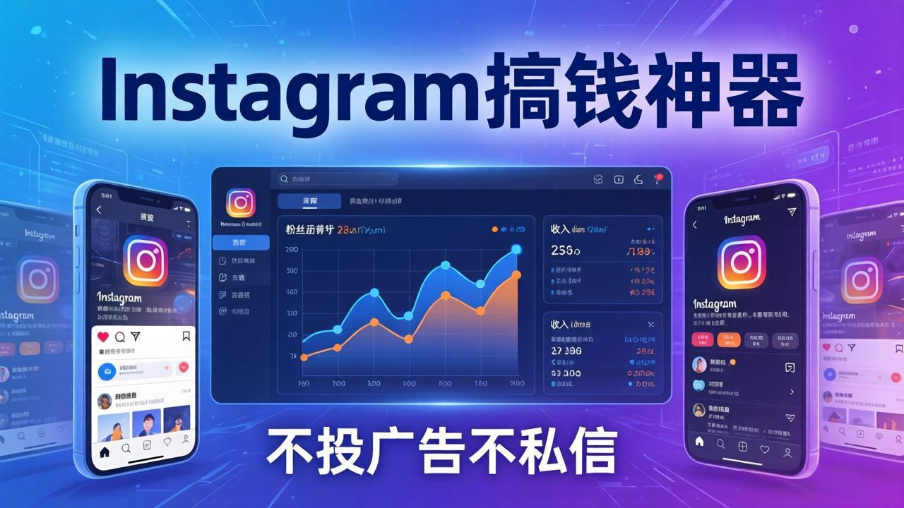 （17731期）Instagram搞钱神器：月涨6万粉+月入5万刀，不投广告不私信，靠算法+低价产品_豪客资源创业项目网-豪客资源_豪客资源库