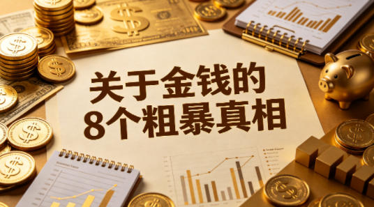 某公众号付费文章：关于金钱的8个粗暴真相——豪客资源创业项目网-豪客资源_豪客资源库