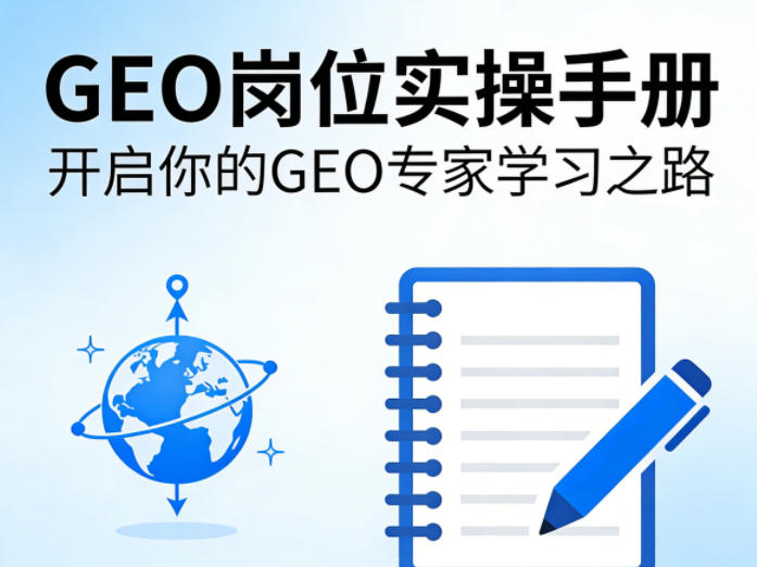 GEO岗位实操手册，开启你的GE0专家学习之路——豪客资源创业项目网-豪客资源_豪客资源库